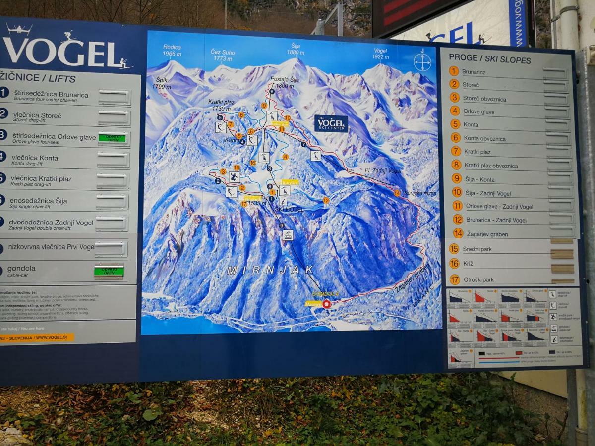 Planika B&M Apartman Bohinji-tó Kültér fotó